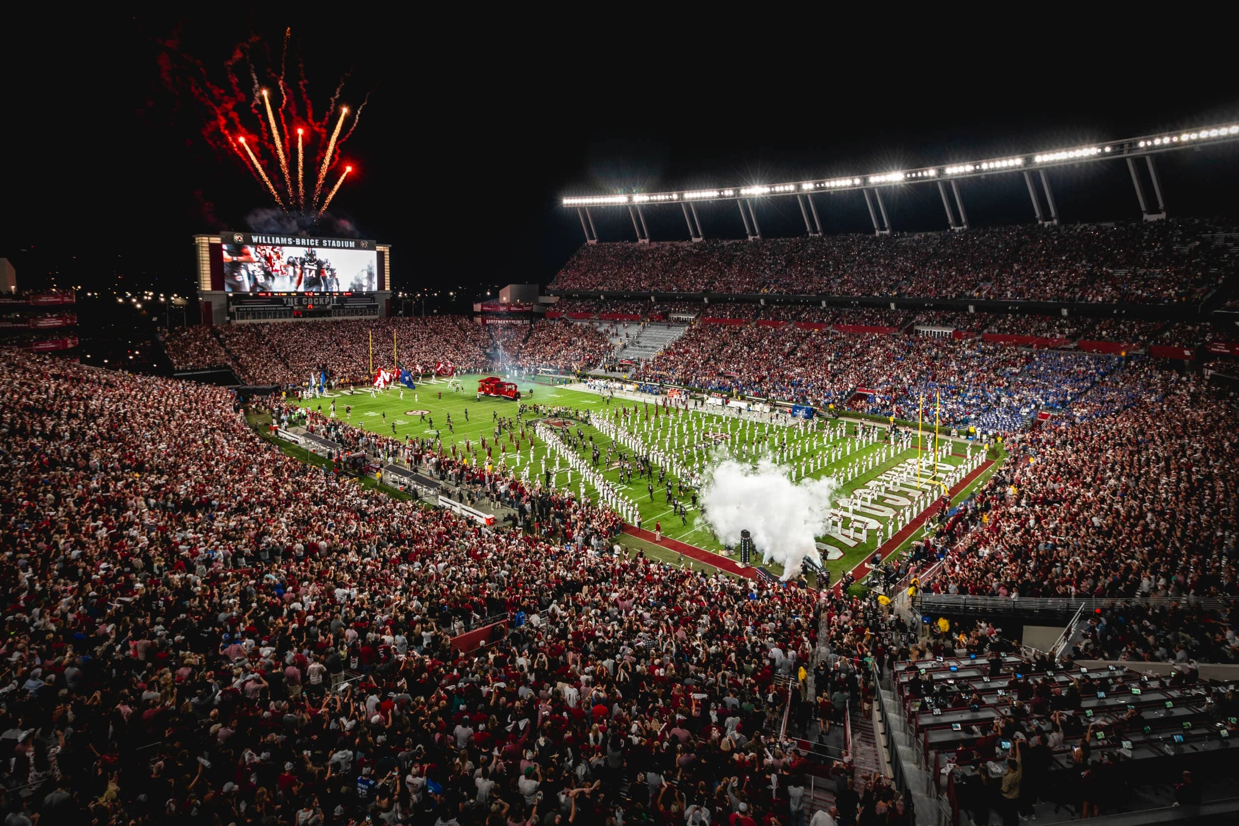 Williams-Brice Stadium at the University of South Carolina