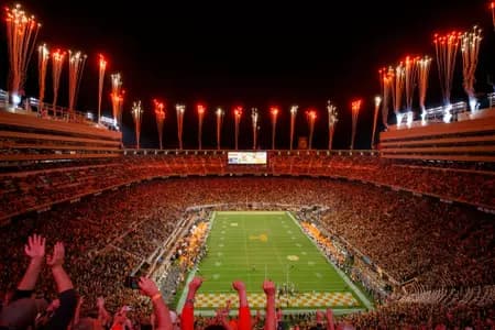 Neyland Stadium at the University of Tennessee